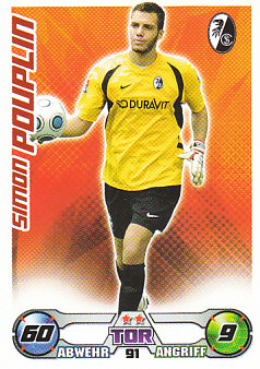 Simon Pouplin SC Freiburg 2009/10 Topps MA Bundesliga #91